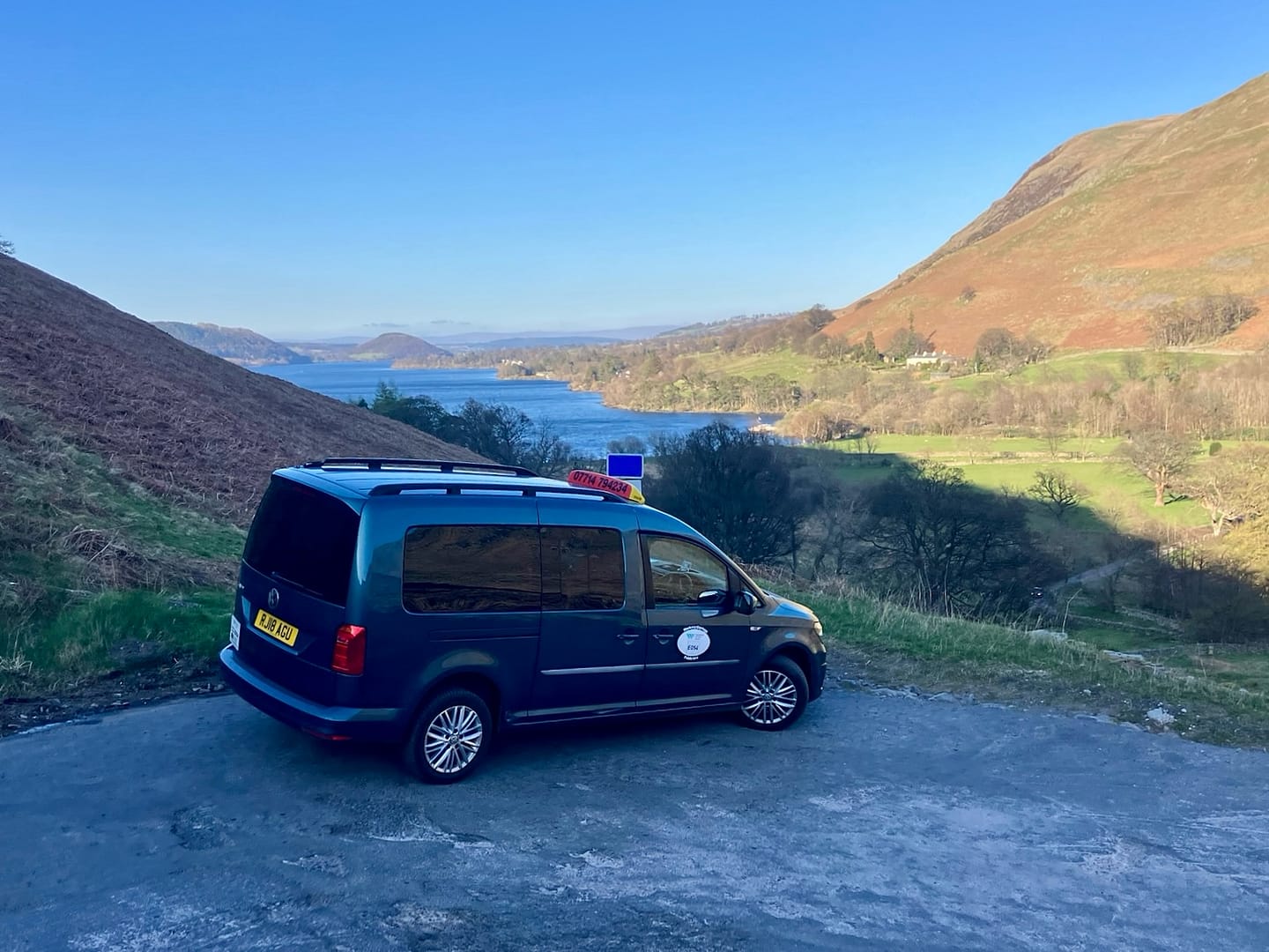 Fell Cabs in Martindale, The Lake District